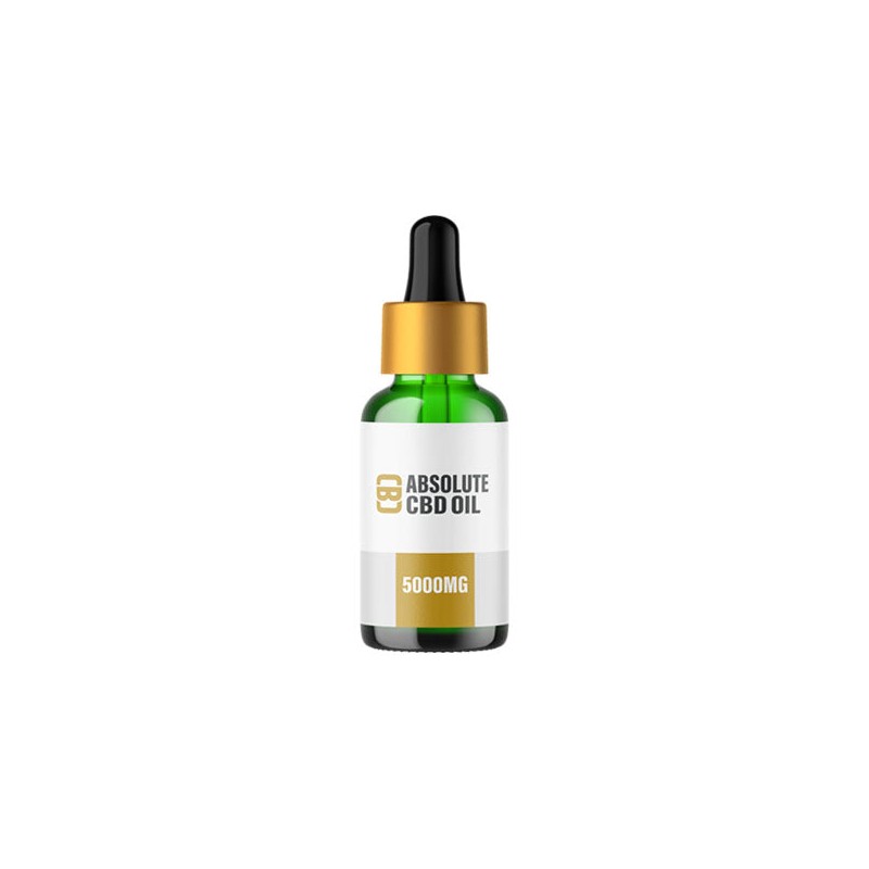 CBD Asylum 5000mg Absolute CBD Oil 20ml (BUY 1 GET 2 FREE)