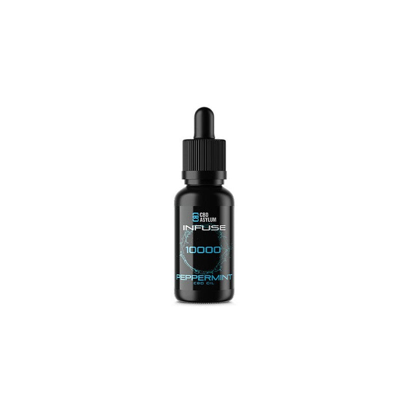 CBD Asylum Infuse 10000mg CBD Peppermint Oil - 30ml (BUY 1 GET 2 FREE)