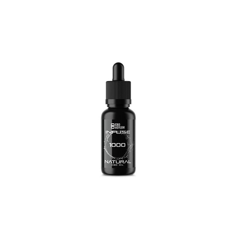 CBD Asylum Infuse 1000mg CBD Natural Oil - 30ml (BUY 1 GET 2 FREE)