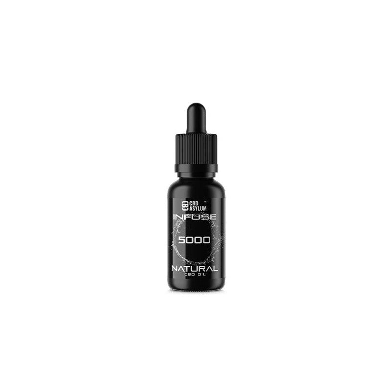 CBD Asylum Infuse 5000mg CBD Natural Oil - 30ml (BUY 1 GET 2 FREE)