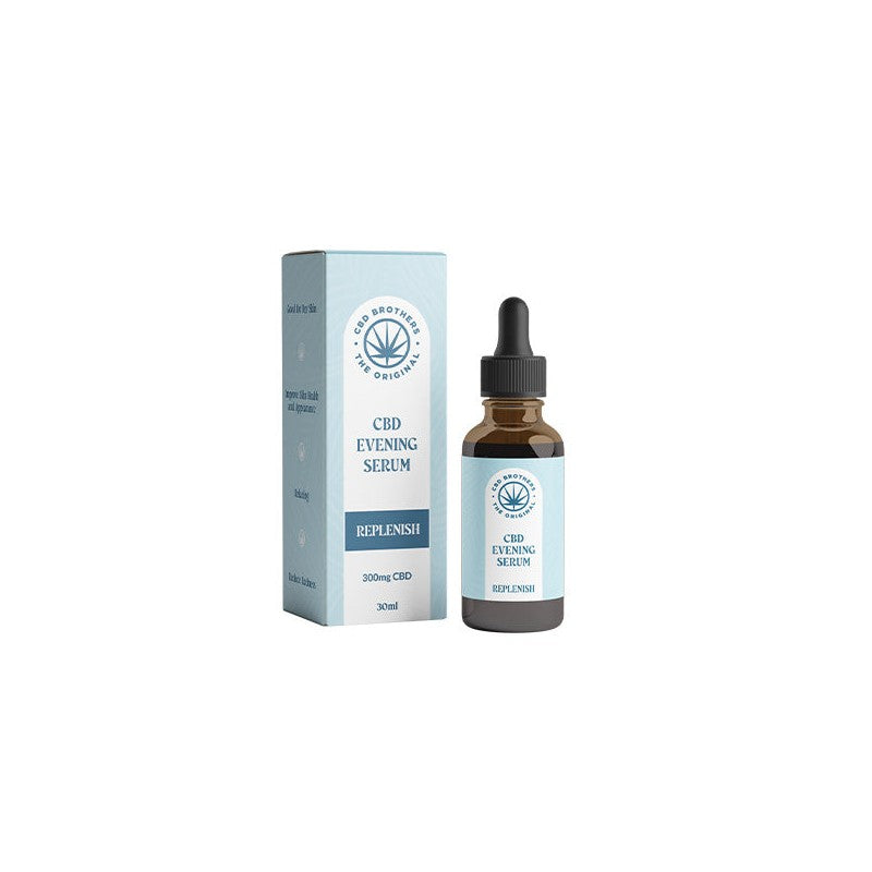 CBD Brothers 300mg CBD Evening Replenish Serum - 30ml