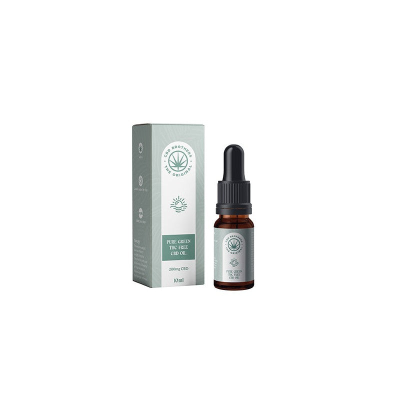 CBD Brothers Pure Green 280mg CBD Oil - 10ml