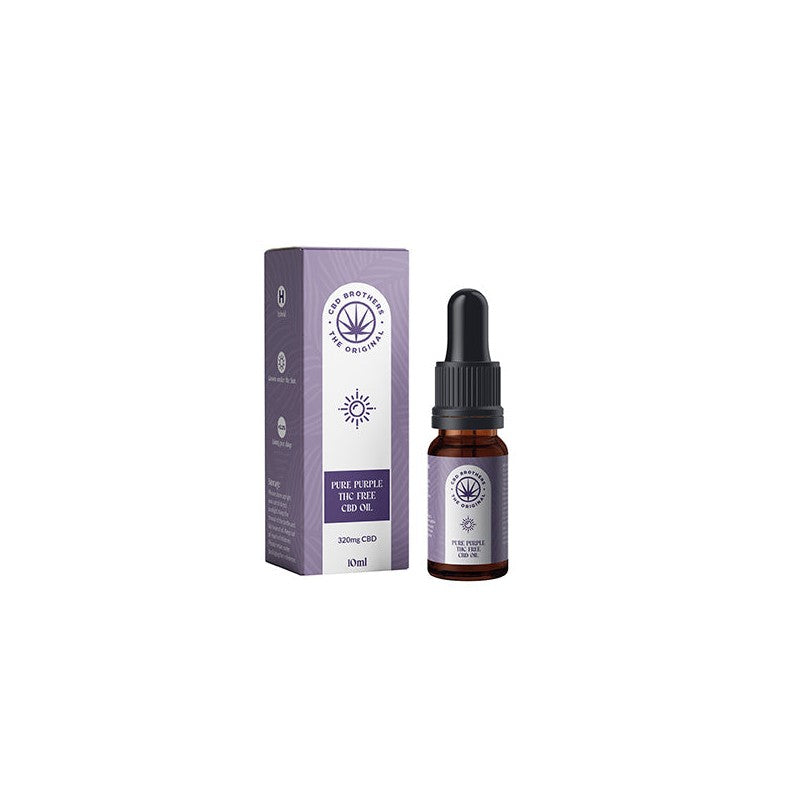 CBD Brothers Pure Purple 320mg CBD Oil - 10ml