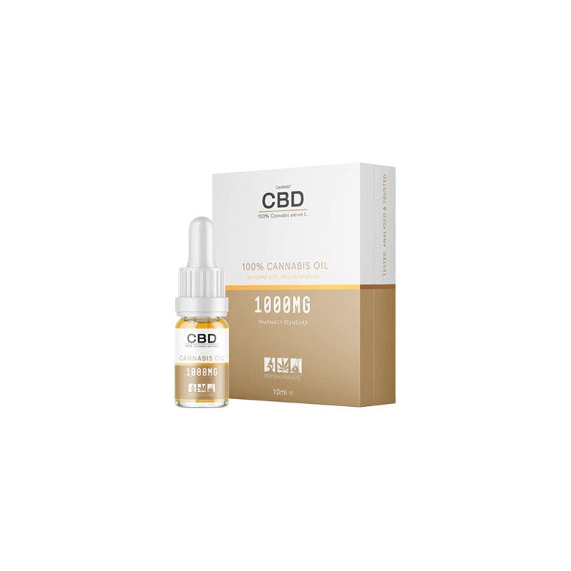 CBD by British Cannabis 1000mg CBD Cannabis Oil - 10ml