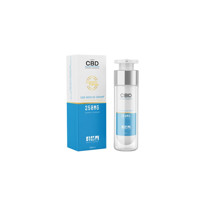 CBD by British Cannabis 250mg CBD Rescue Cream 50ml