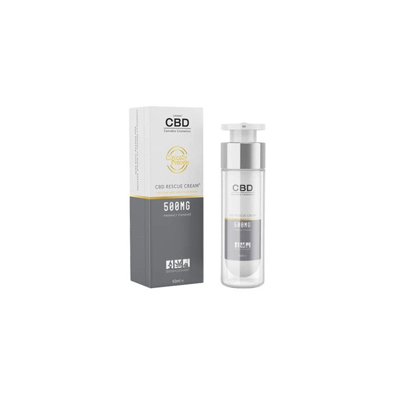 CBD by British Cannabis 500mg CBD Rescue Cream 50ml