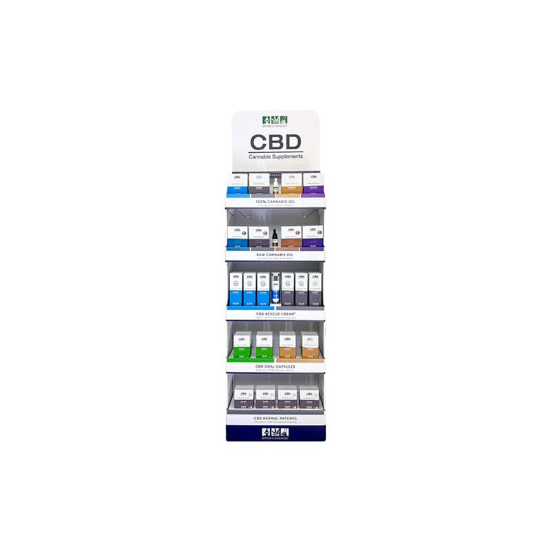 CBD by British Cannabis Retail Display Unit