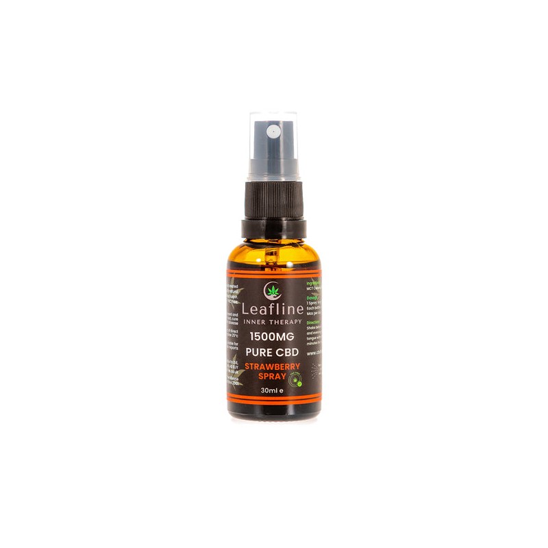 CBD Leafline 1500mg CBD MCT Oil Spray - 30ml