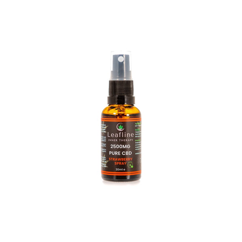 CBD Leafline 2500mg CBD MCT Oil Spray - 30ml