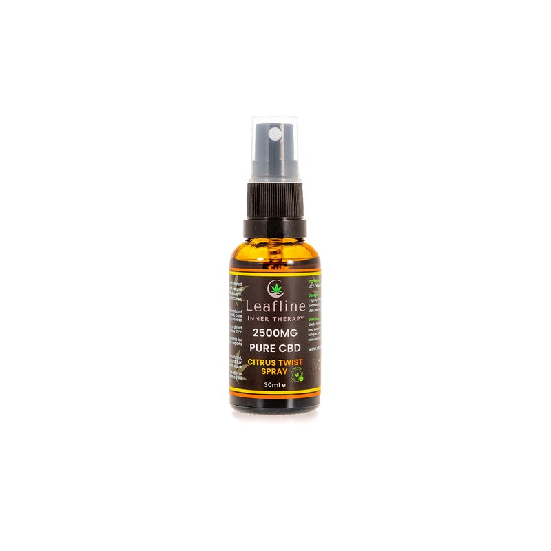 CBD Leafline 2500mg CBD MCT Oil Spray - 30ml