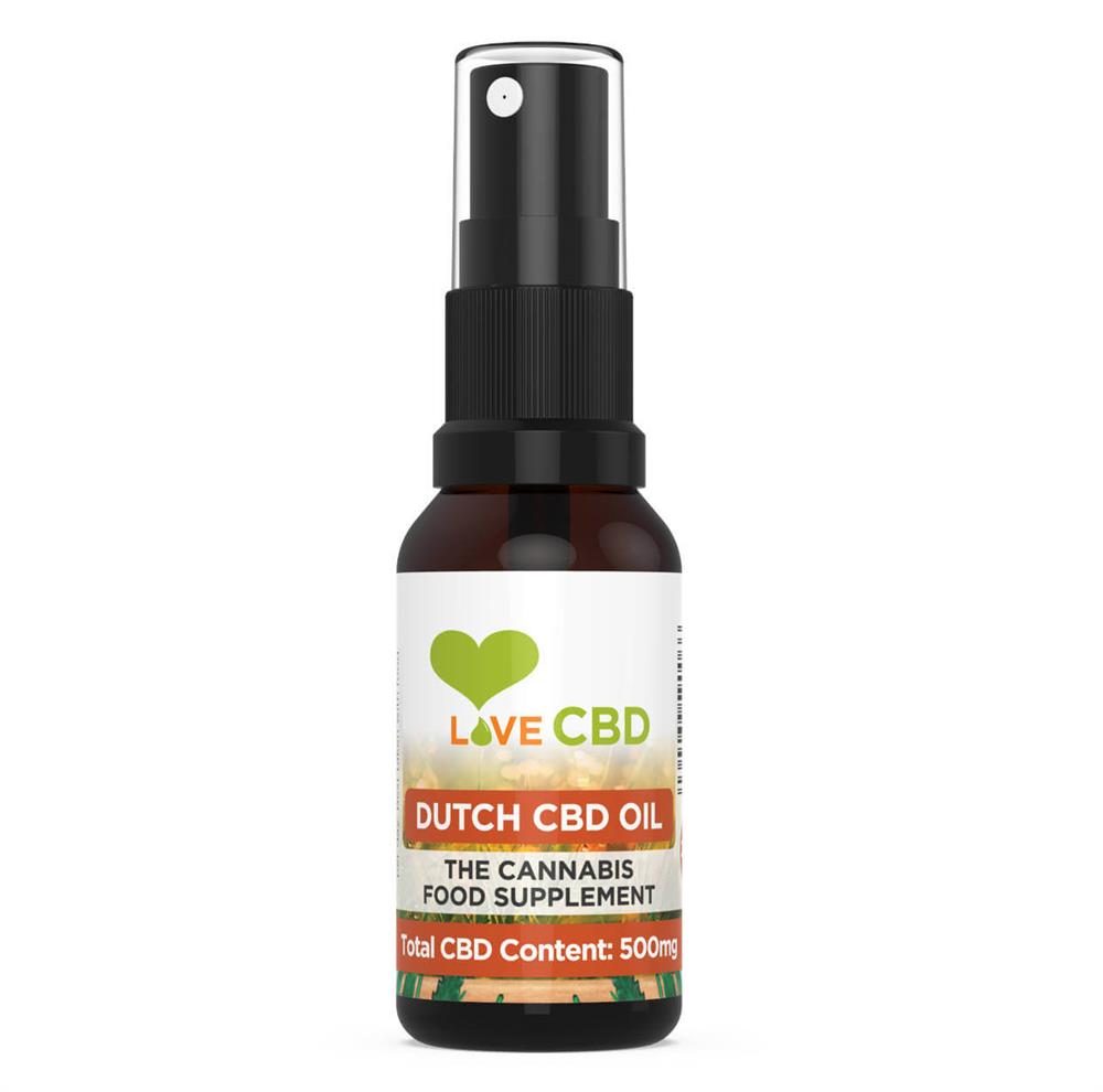 Love CBD Dutch 500mg CBD Oil 20ml