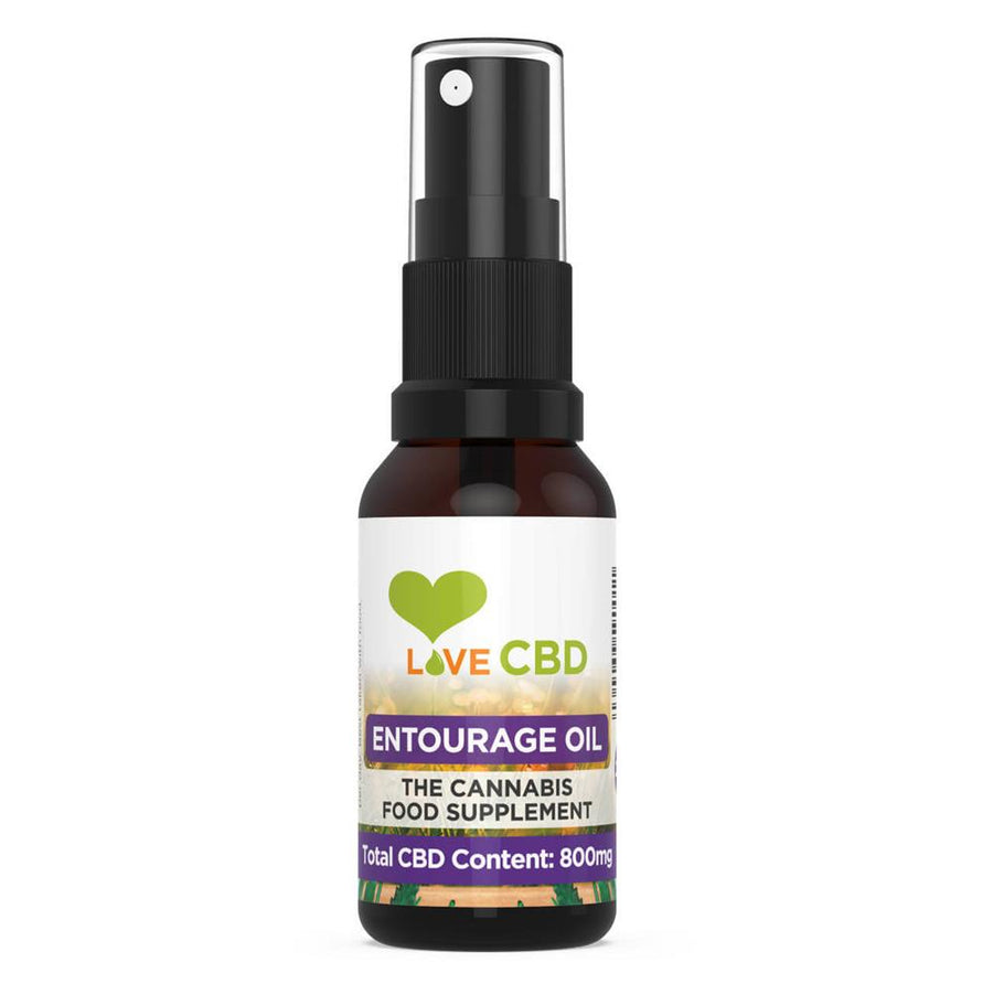 Love CBD 800mg Entourage oil 20ml