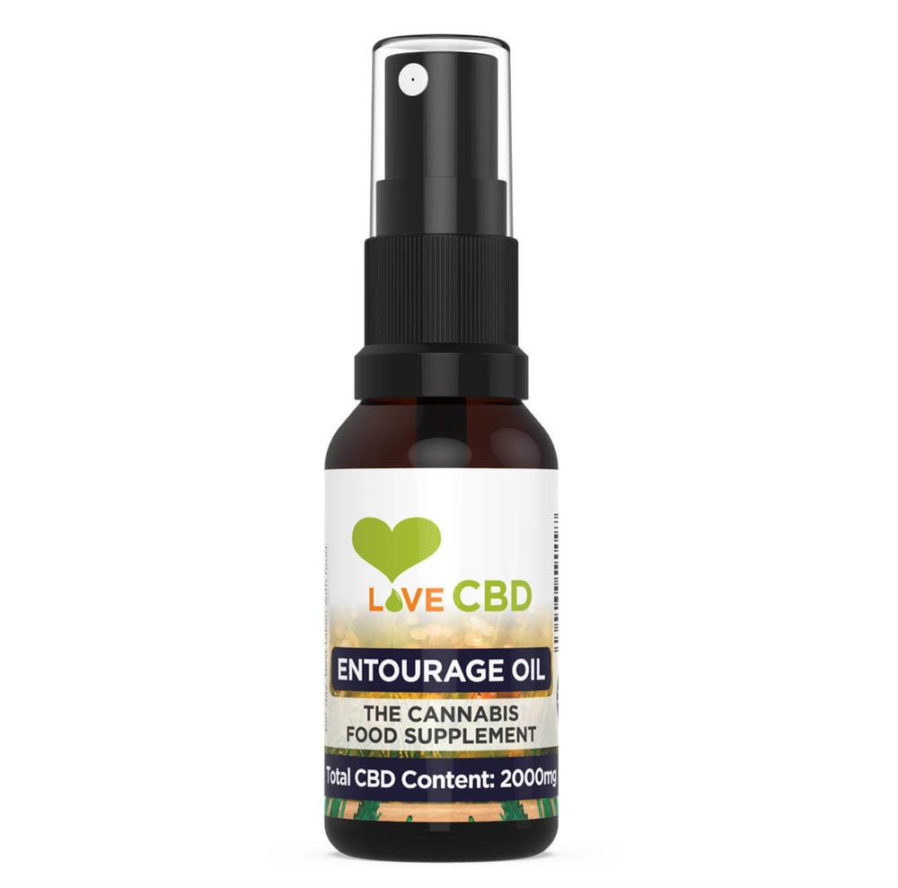 Love CBD 2000mg Entourage Oil