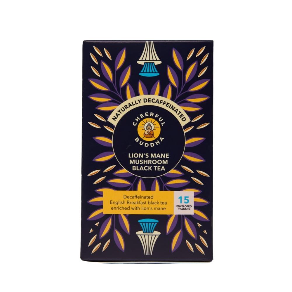 Cheerful Buddha Decaffeinated Lion's Mane Black Tea