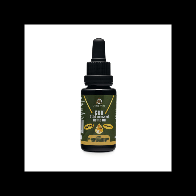 Celtic Wind Crops 1000mg CBD Multi-Complex Hemp Oil - 20ml