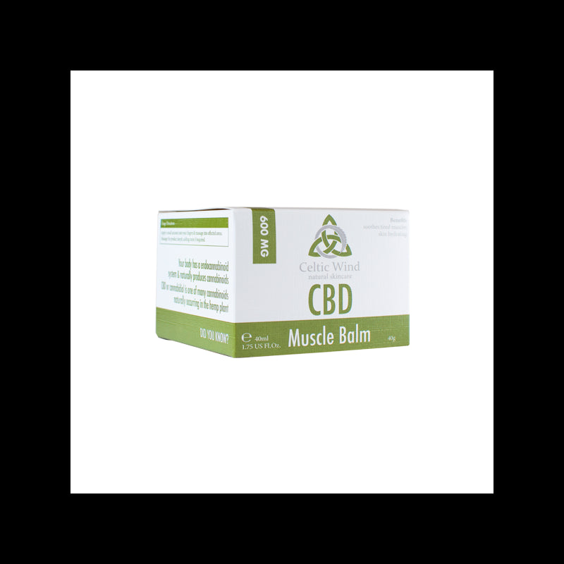 Celtic Wind Crops 600mg CBD Muscle Balm - 40ml (BUY 1 GET 1 FREE)