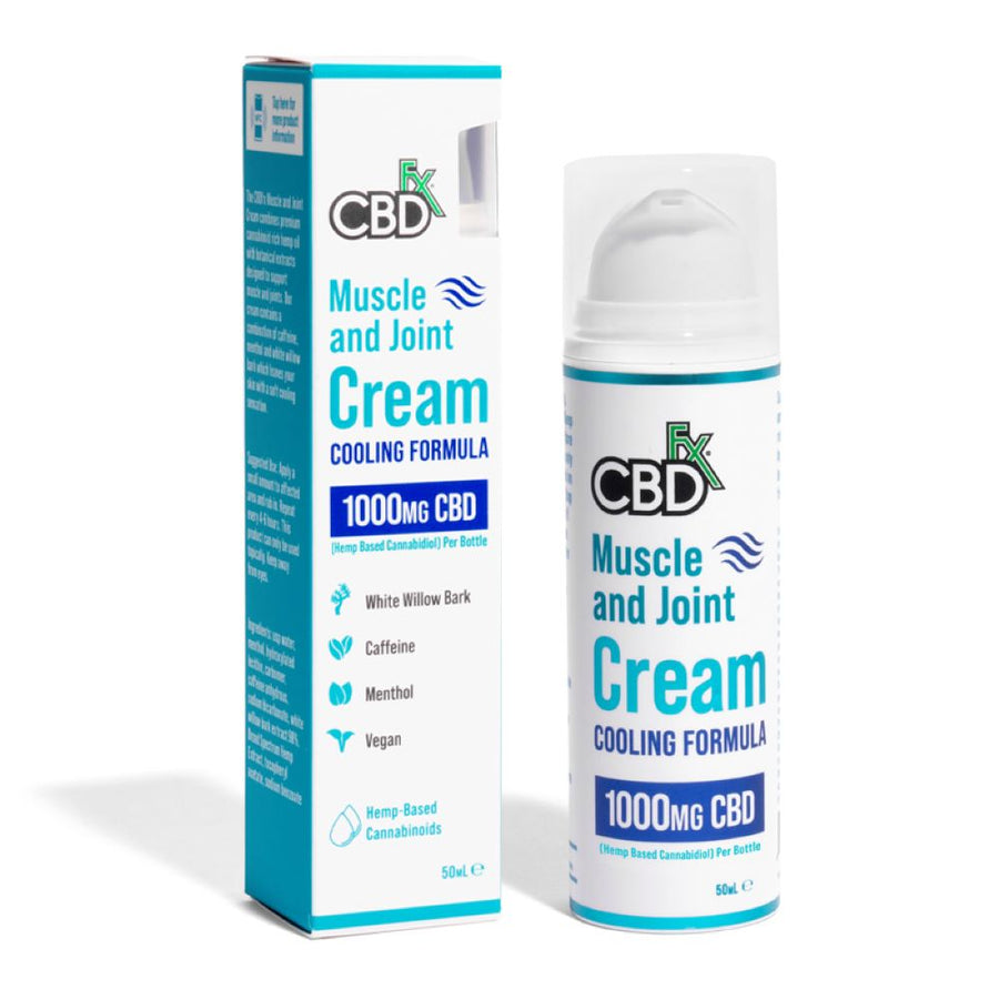 CBDfx 1000mg CBD Muscle & Joint Cream 50mL