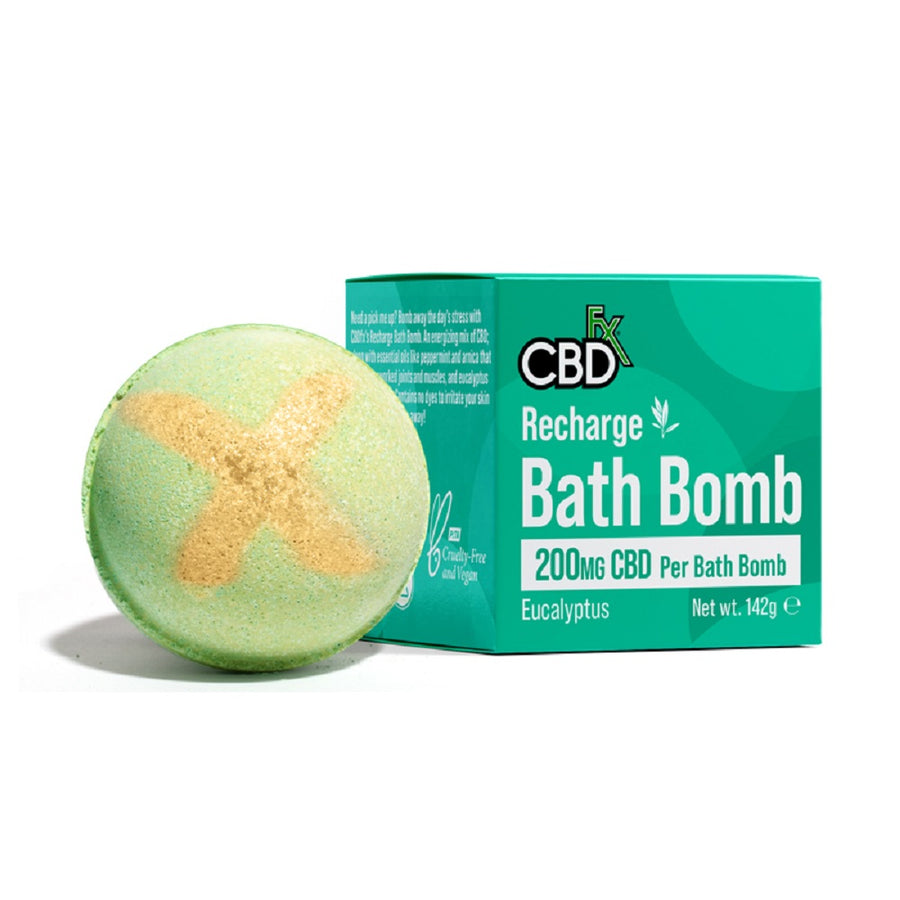 CBDfx Recharge Bath Bomb 200mg