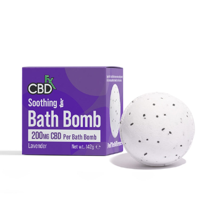 CBDfx Soothing Bath Bomb 200mg