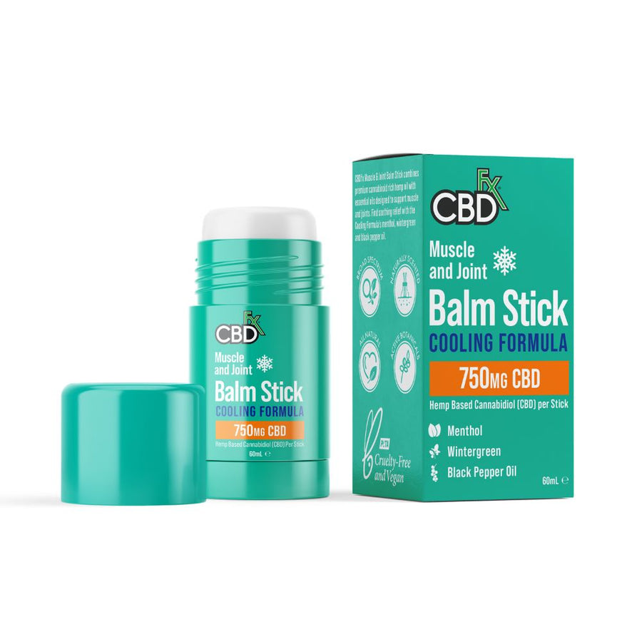 CBDfx Muscle & Joint CBD Balm Stick Cooling Formula 750mg