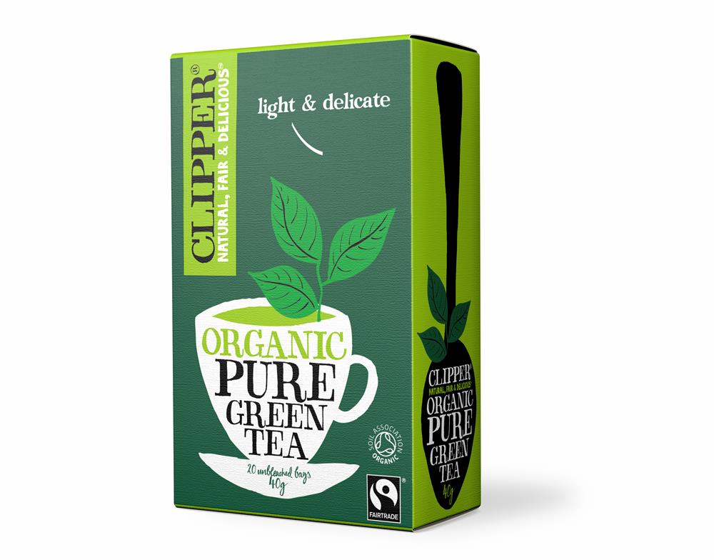 Clipper Organic Pure Green 20's Tea Bags