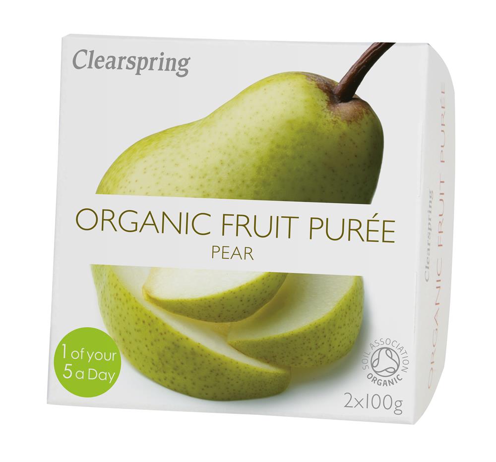 Organic Fruit Puree Pear (2x100g)