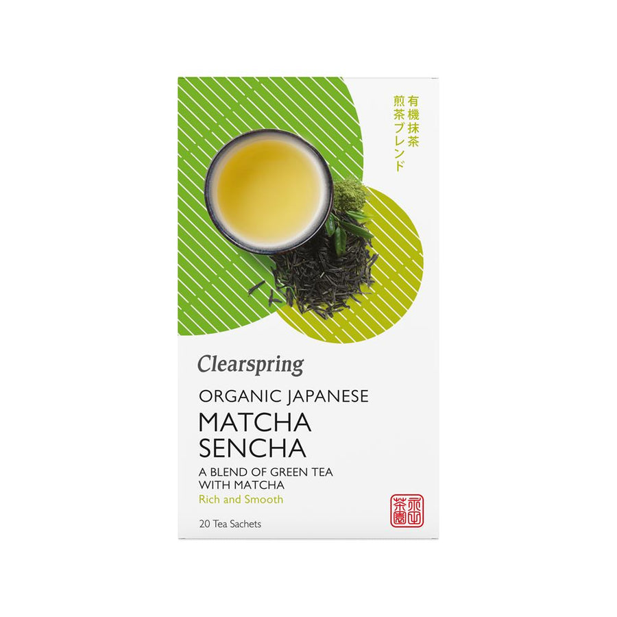 Organic Japanese Matcha Sencha 20 bags