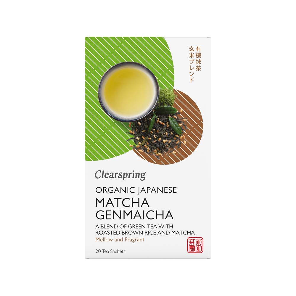 Organic Japanese Matcha Genmaicha 20 bags