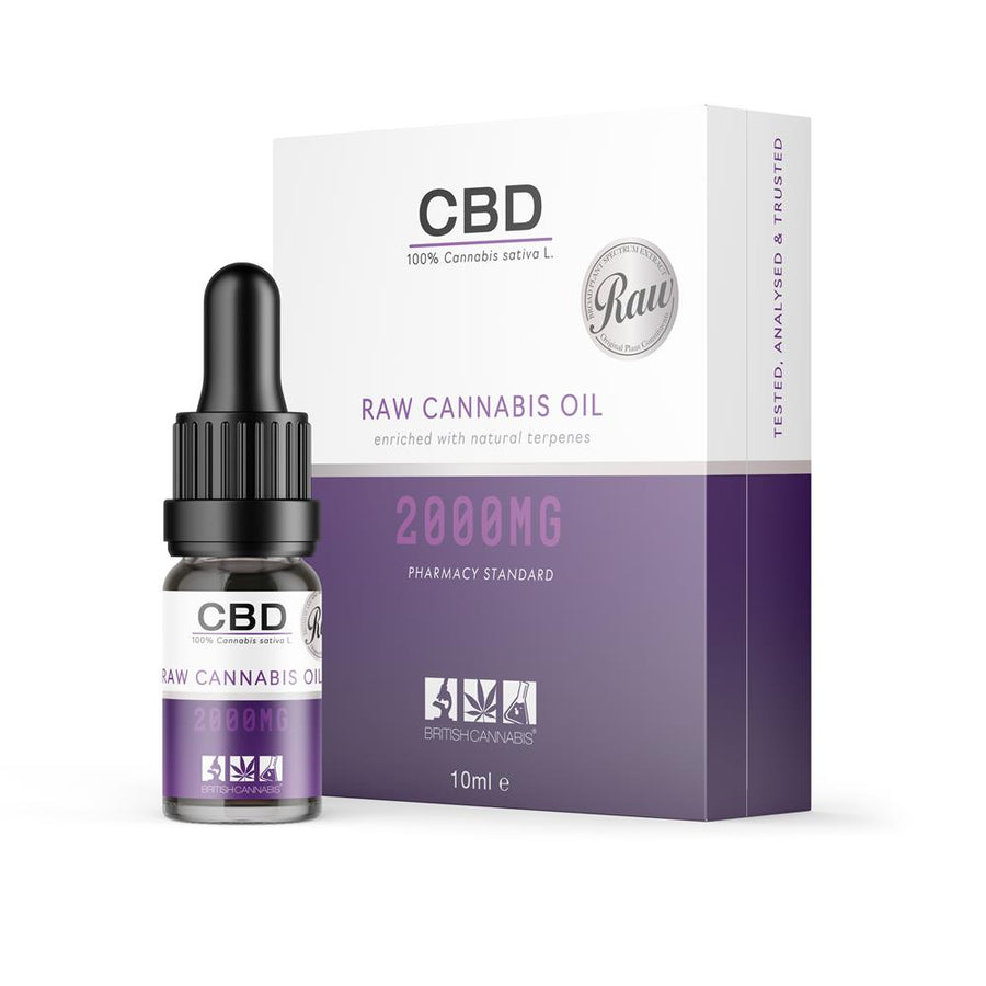 Canabidol RAW CBD Oil 2000mg 10ml