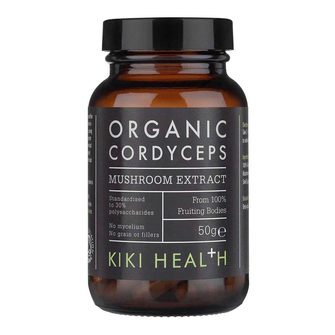 KIKI HEALTH Organic Mushroom Extract Powder 50g