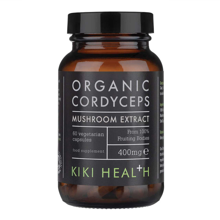 KIKI HEALTH Organic Mushroom Extract 60 vegetarian capsules