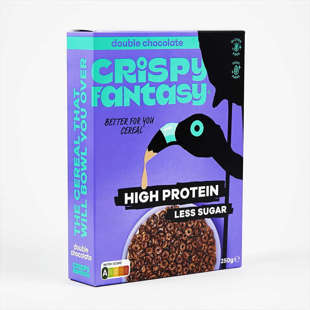 Crispy Fantasy Double Chocolate - High Protein Cereal 250g