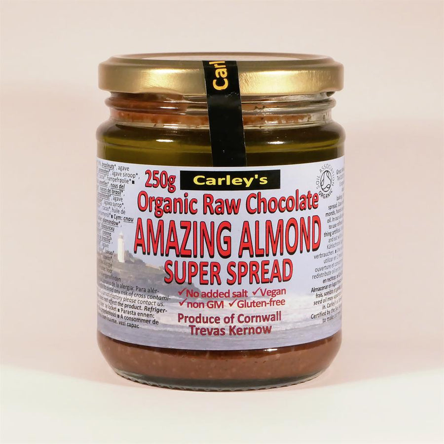 Org Raw Chocolate Amazing Almond Super Spread 250g