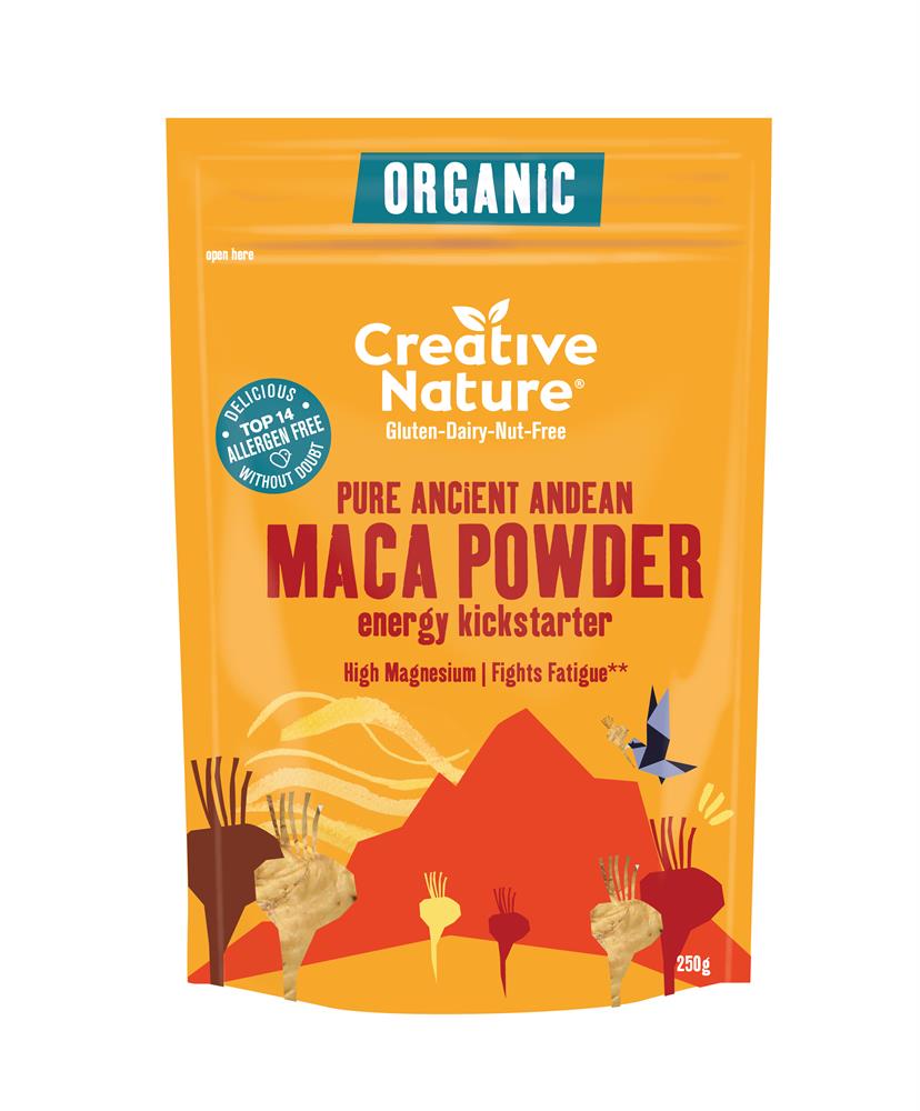 Organic Peruvian Raw Maca Powder 250g