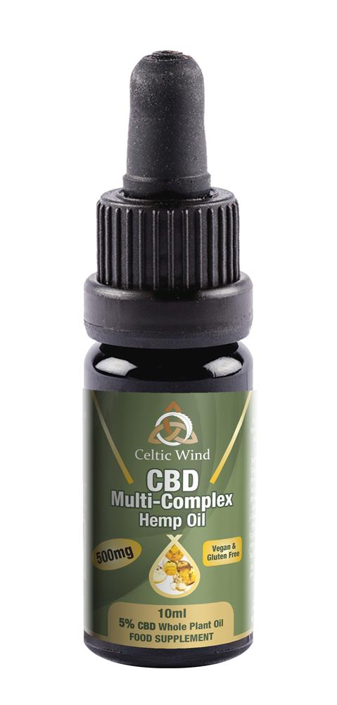 Multi-Complex Hemp CBD Oil 10ml 5%/500mg