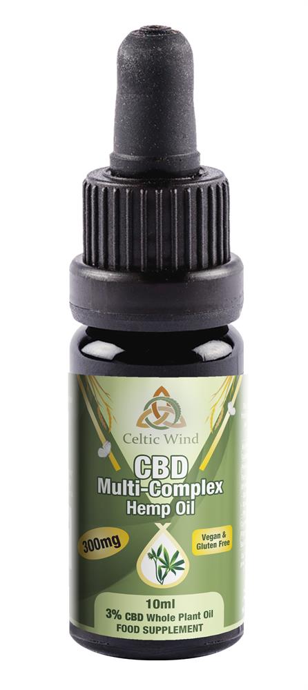 Multi-Complex Hemp CBD Oil - 10ml 3%/300mg