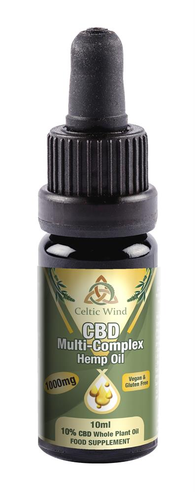 Multi-Complex Hemp CBD Oil - 10ml 10%/1000mg