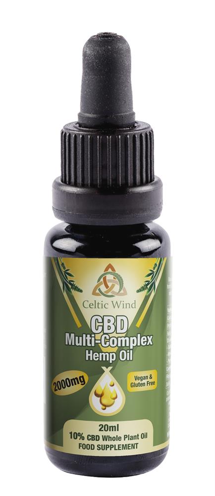 Multi-Complex Hemp CBD Oil - 20ml 10%/2000mg