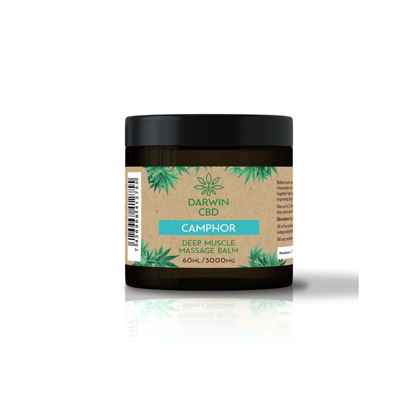 Darwin CBD 3000mg CBD Camphor Massage Balm - 60ml