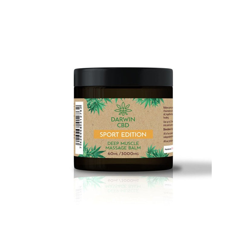 Darwin CBD 3000mg CBD Sport Edition Massage Balm - 60ml