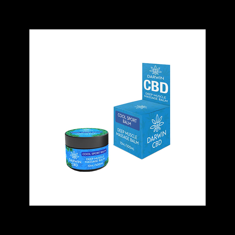 Darwin CBD 500mg Cool Sport Balm - 10ml