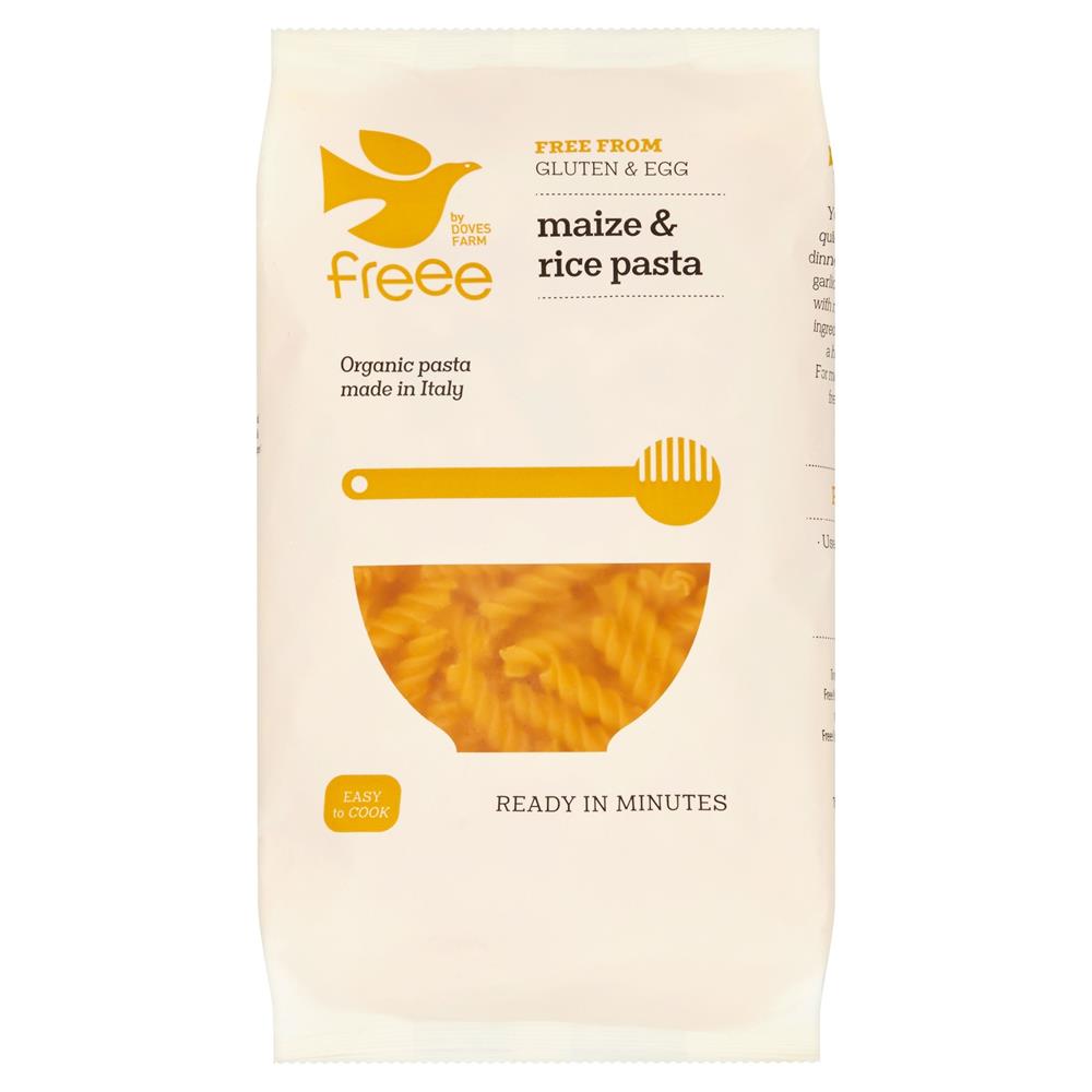 Gluten Free Organic Maize & Rice Fusilli 500g