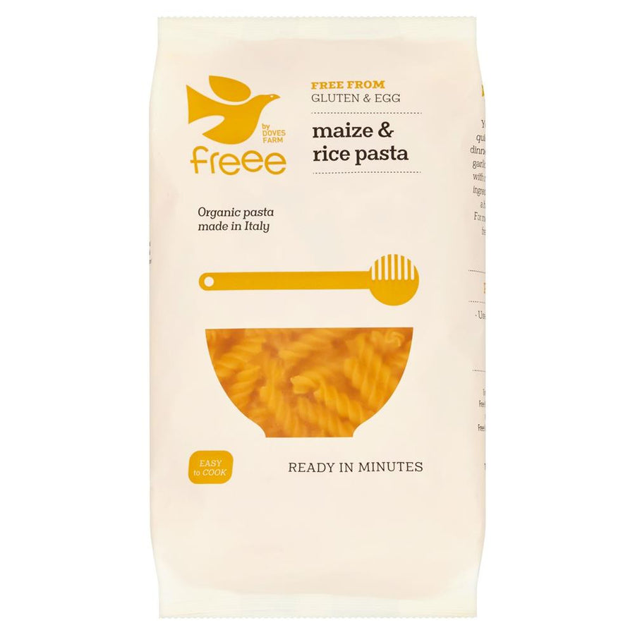 Gluten Free Organic Maize & Rice Fusilli 500g