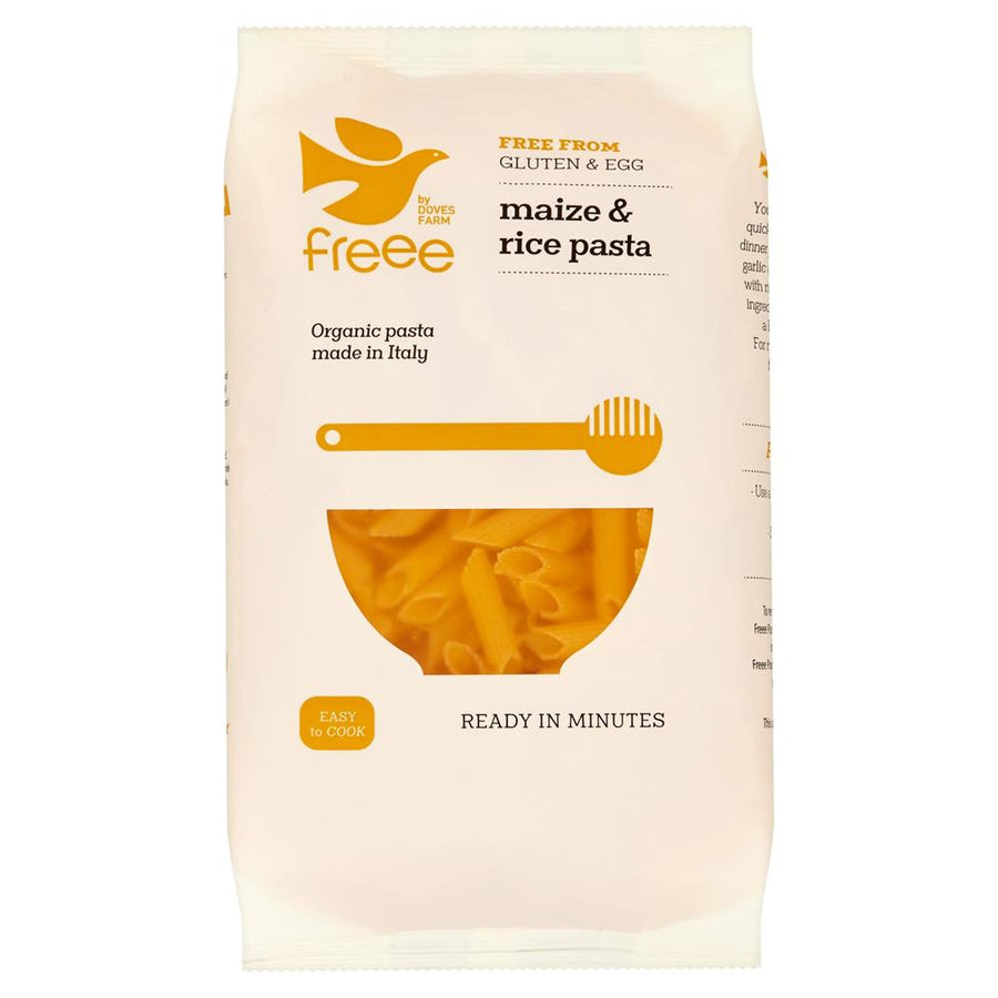 Gluten Free Organic Maize & Rice Penne 500g