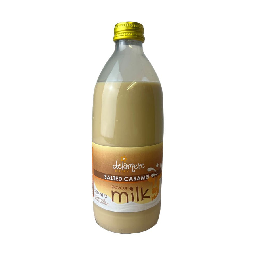 Delamere Dairy Salted Caramel Flavoured Cows Milk 500ml