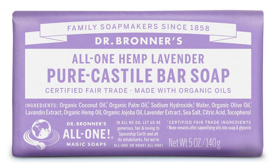 Org Lavender Soap Bar 140g