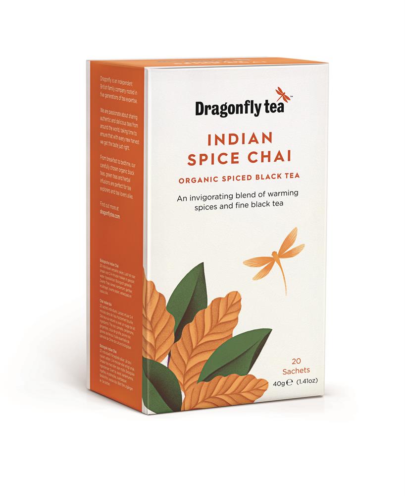 Dragonfly Organic India Spice Chai Black tea 20 bag