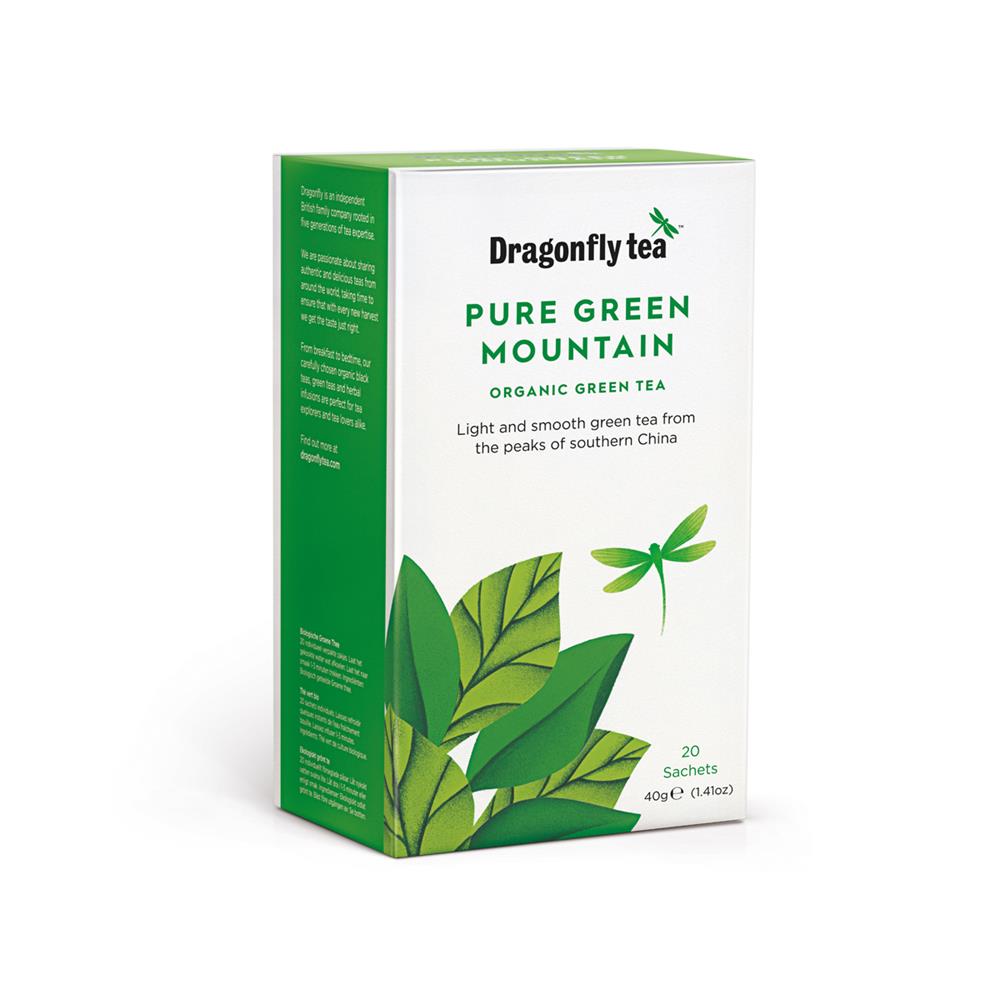 Dragonfly Organic Pure Green Mountain Green Tea 20 bag