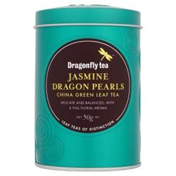 Jasmine Dragon Pearls Green Loose Leaf Tea 50g