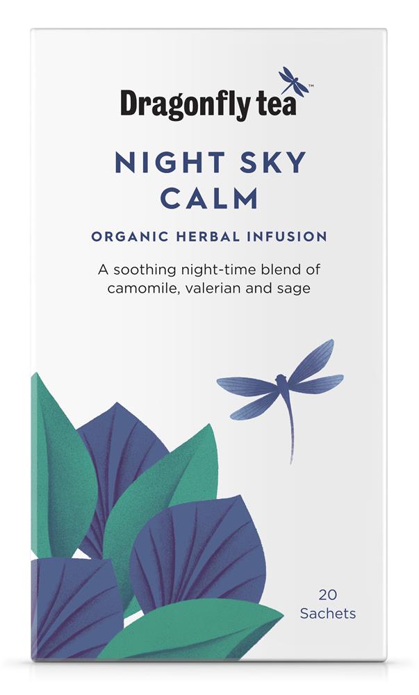 Dragonfly Tea Organic Night Sky Calm 20 bag